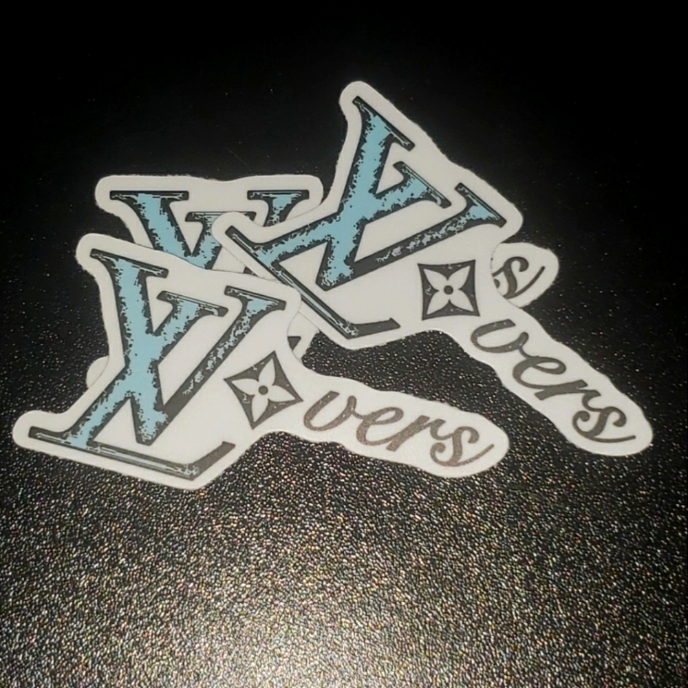 Lv Vuitton Lvers Sticker Accesory